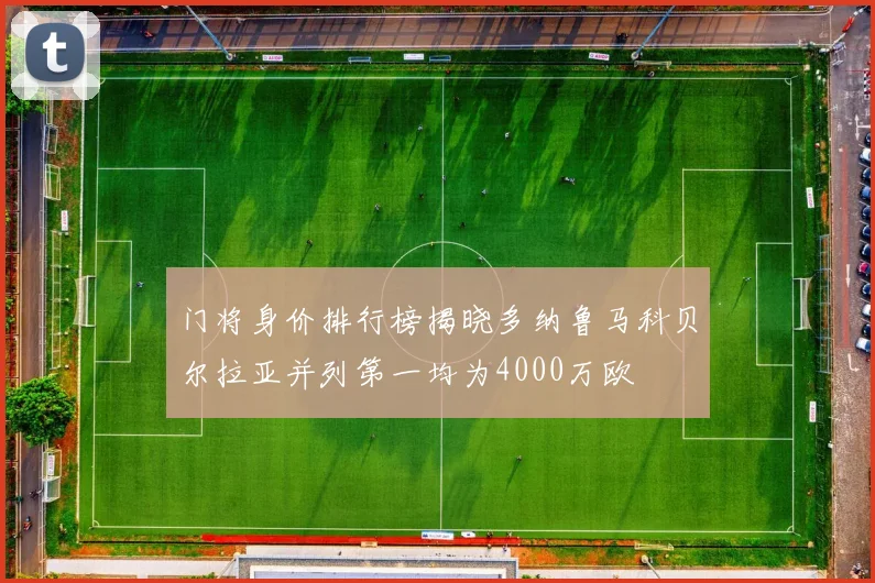 门将身价排行榜揭晓多纳鲁马科贝尔拉亚并列第一均为4000万欧