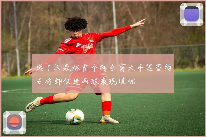诺丁汉森林首个转会窗大手笔签约五将却仅进两球表现堪忧